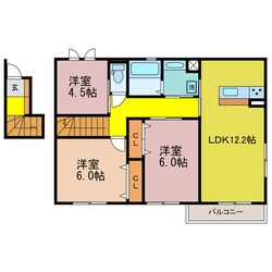 Piedmont比叡の物件間取画像